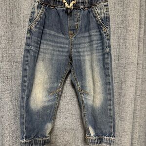 H&M Kids Blue Denim Jogger Jeans